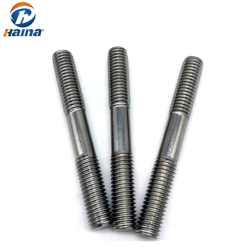 Stainless Steel 304 A2-70 Double End Studs Stud Bolt SS316 A4-80 Double End Bolt