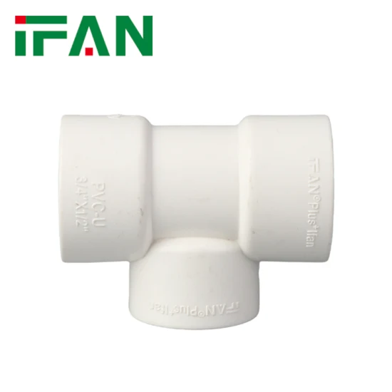 Ifanplus 卸売 UPVC 素材 PVC Sch40 継手良質 UPVC パイプ継手